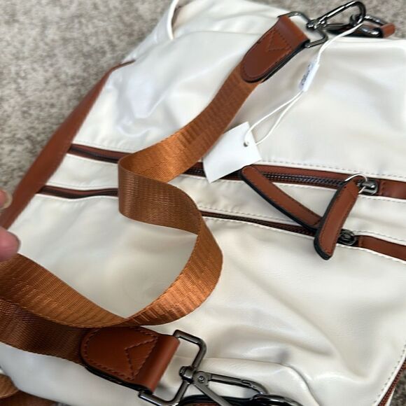 Cluci Greene Vegan Soft Leather Backpack Leather Purse For Work And Study - Picture 6 of 9